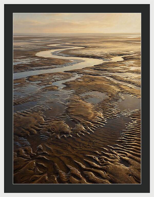 Serene Waves Under Twilight