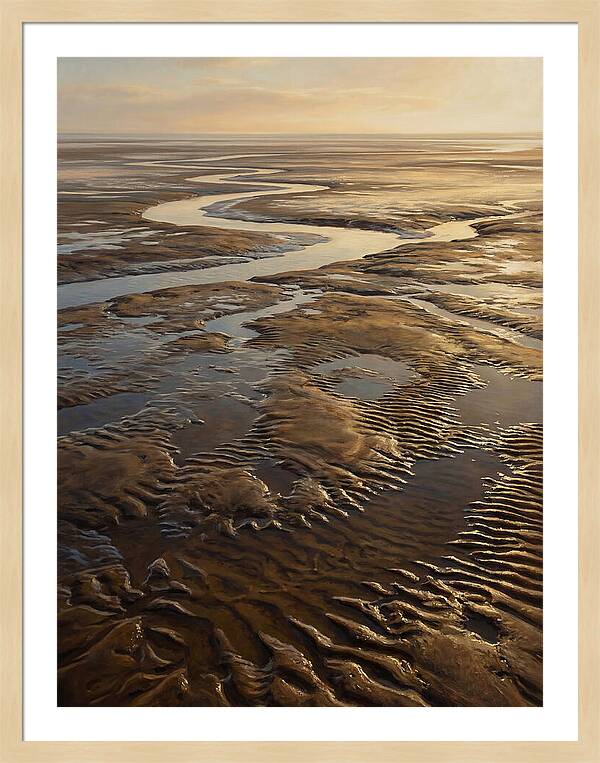 Serene Waves Under Twilight