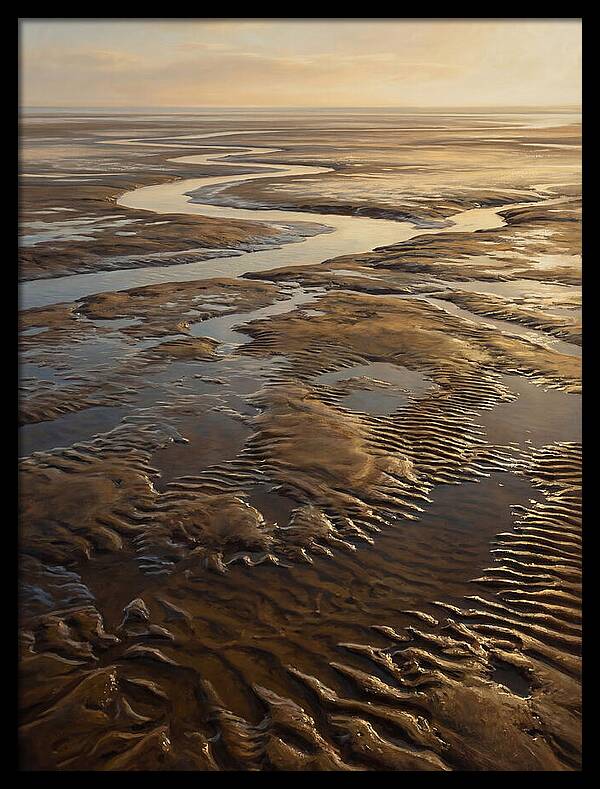 Serene Waves Under Twilight