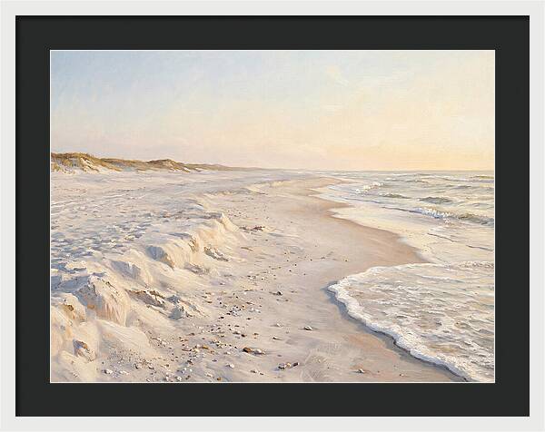 Serene White Sand Beach