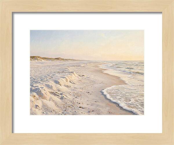 Serene White Sand Beach