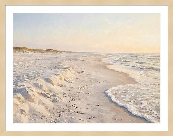 Serene White Sand Beach