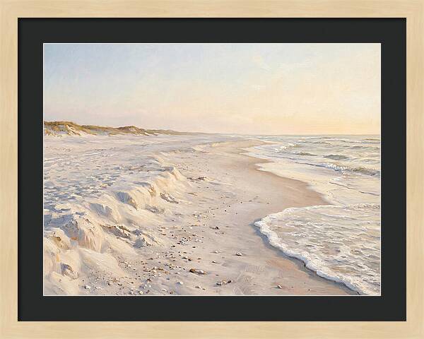 Serene White Sand Beach
