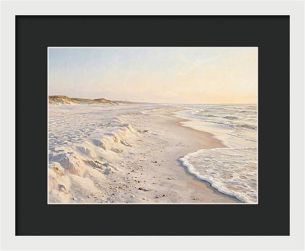 Serene White Sand Beach