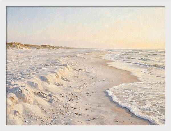 Serene White Sand Beach