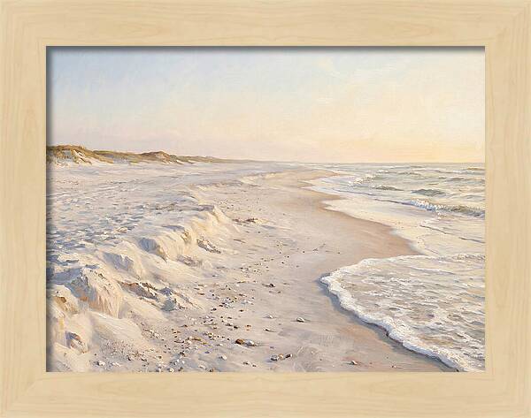 Serene White Sand Beach