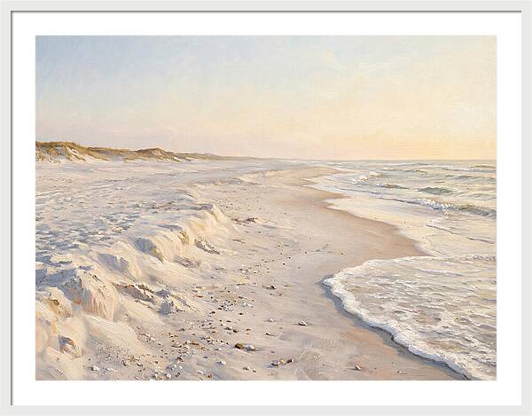 Serene White Sand Beach