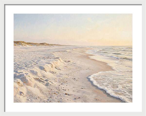 Serene White Sand Beach