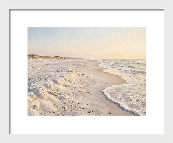 Serene White Sand Beach