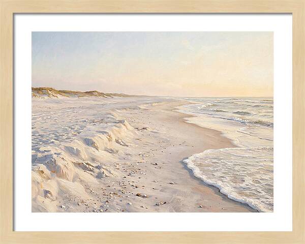 Serene White Sand Beach