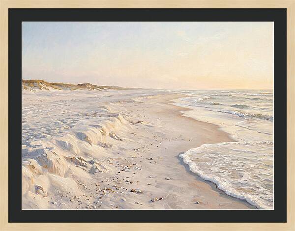 Serene White Sand Beach