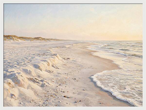 Serene White Sand Beach