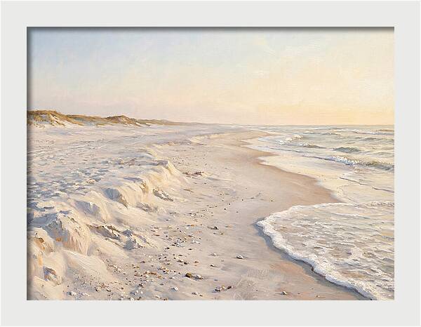 Serene White Sand Beach