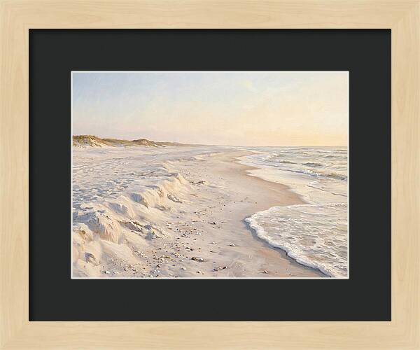Serene White Sand Beach