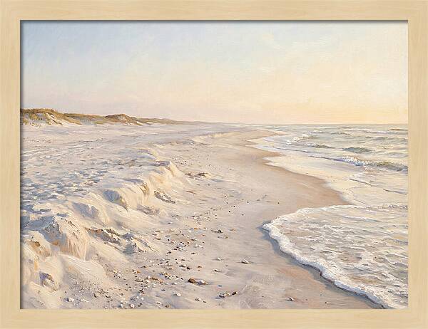 Serene White Sand Beach