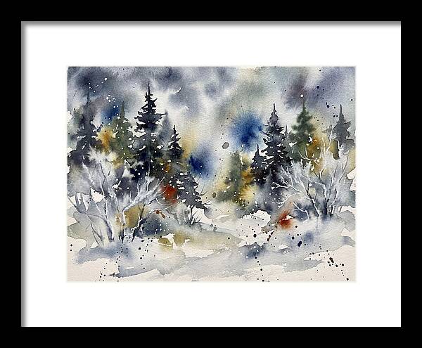 Serene Winter Forest