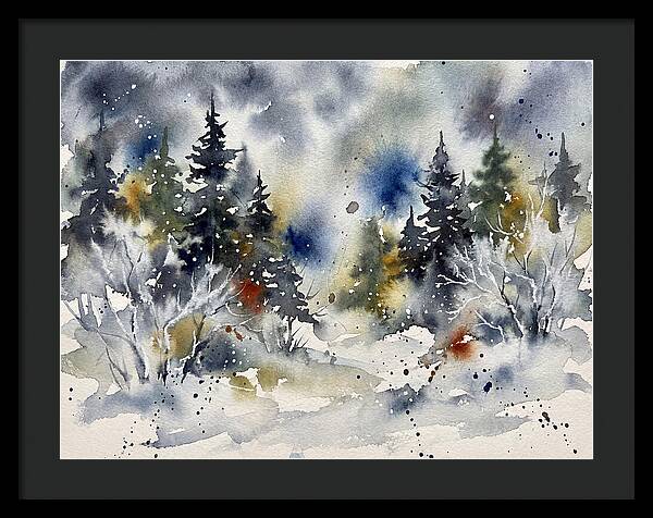 Serene Winter Forest