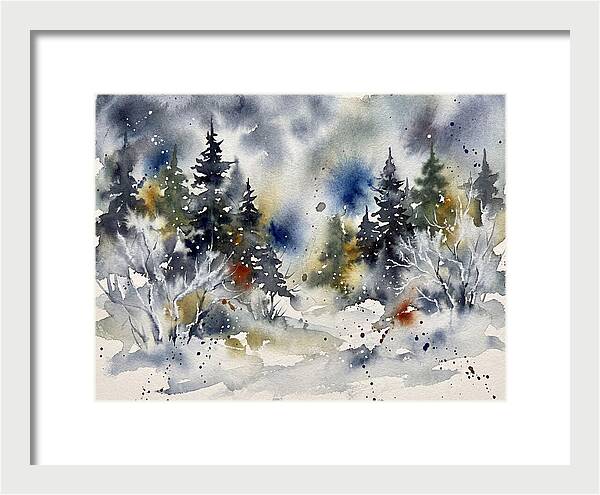 Serene Winter Forest