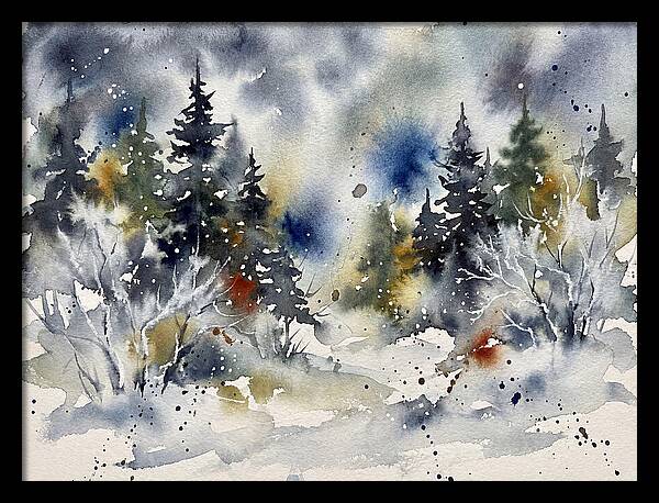 Serene Winter Forest