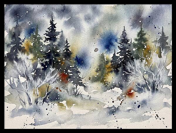 Serene Winter Forest