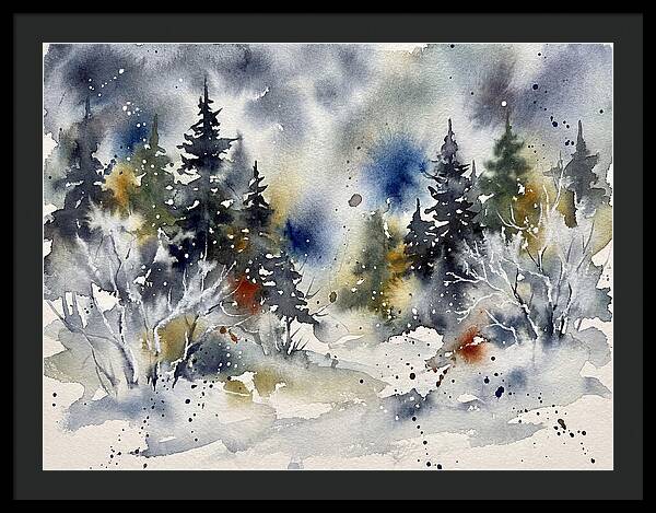 Serene Winter Forest