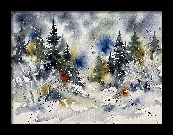Serene Winter Forest