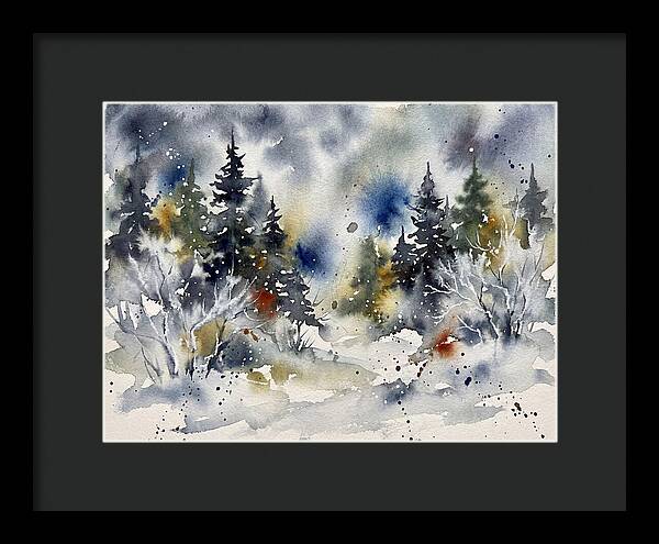 Serene Winter Forest