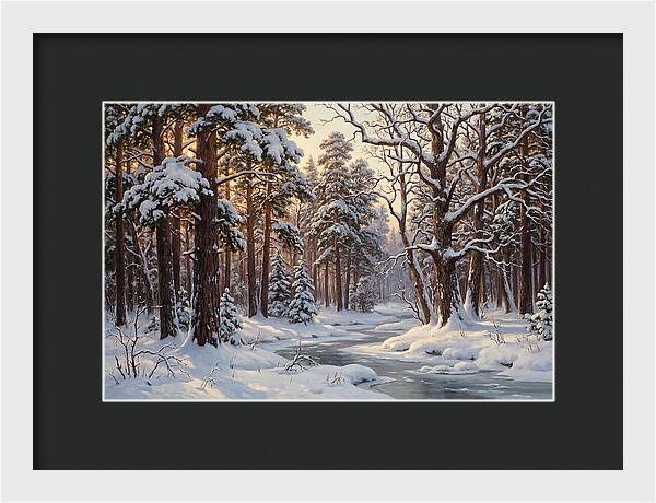 Serene Winter Wonderland