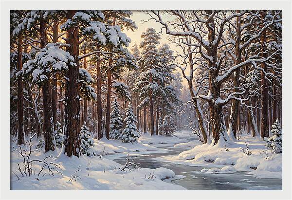 Serene Winter Wonderland