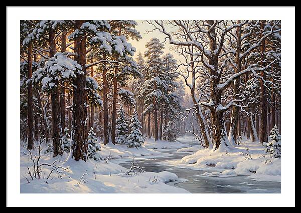 Serene Winter Wonderland