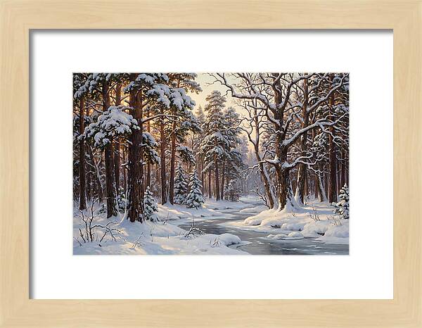 Serene Winter Wonderland