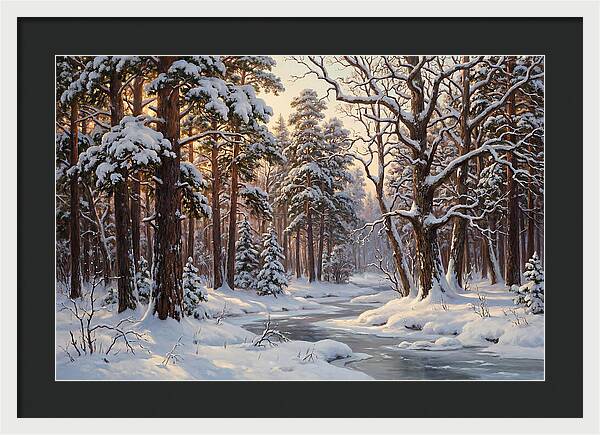 Serene Winter Wonderland