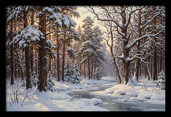 Serene Winter Wonderland