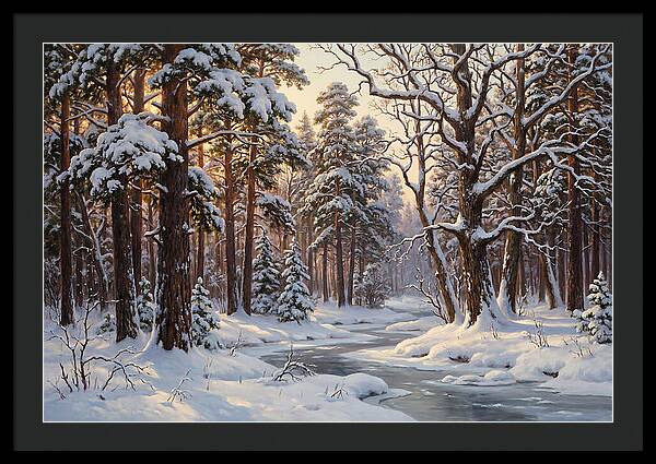 Serene Winter Wonderland