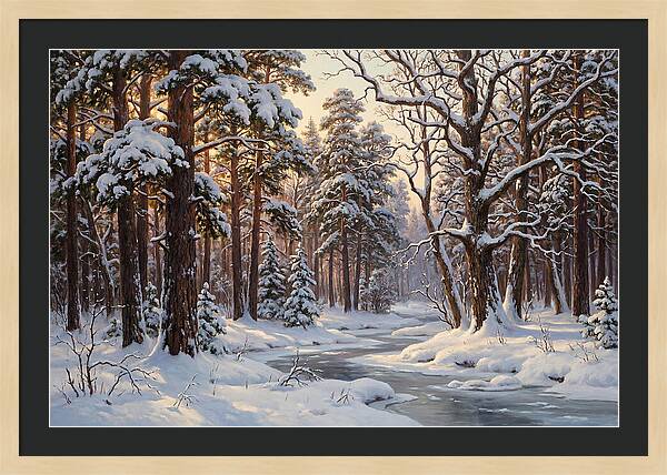 Serene Winter Wonderland