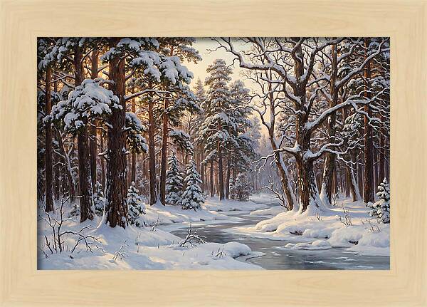 Serene Winter Wonderland