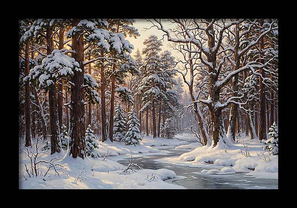 Serene Winter Wonderland
