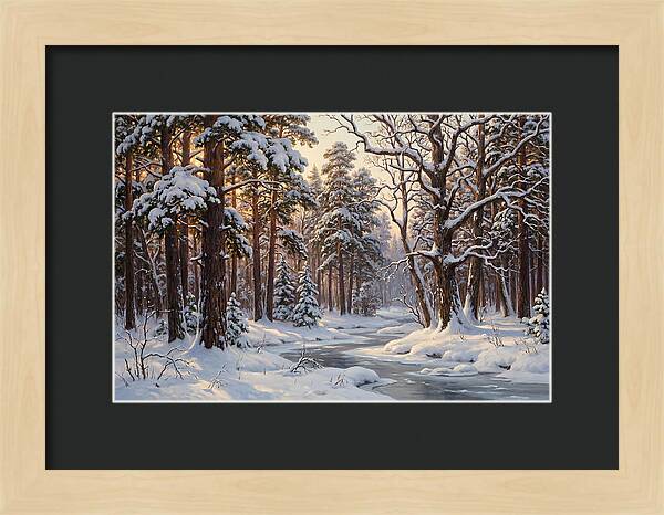 Serene Winter Wonderland