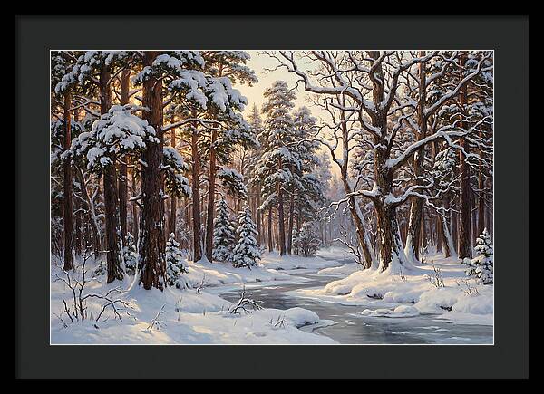 Serene Winter Wonderland
