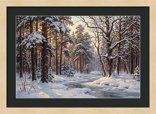 Serene Winter Wonderland