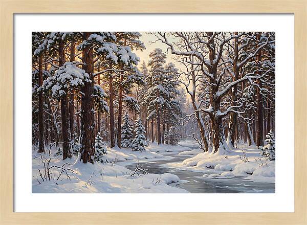 Serene Winter Wonderland