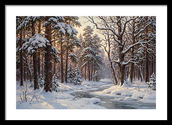 Serene Winter Wonderland