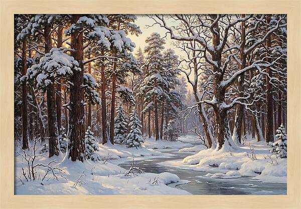 Serene Winter Wonderland