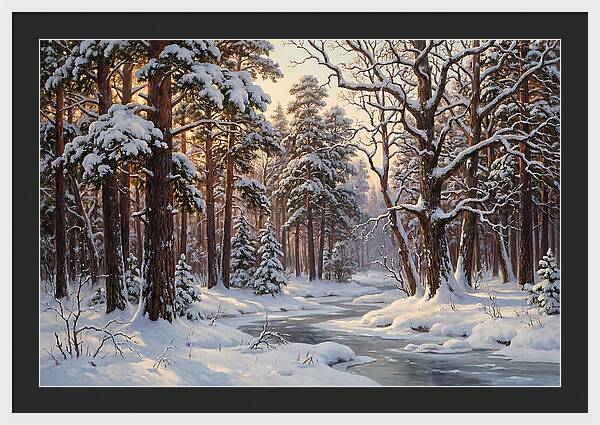 Serene Winter Wonderland