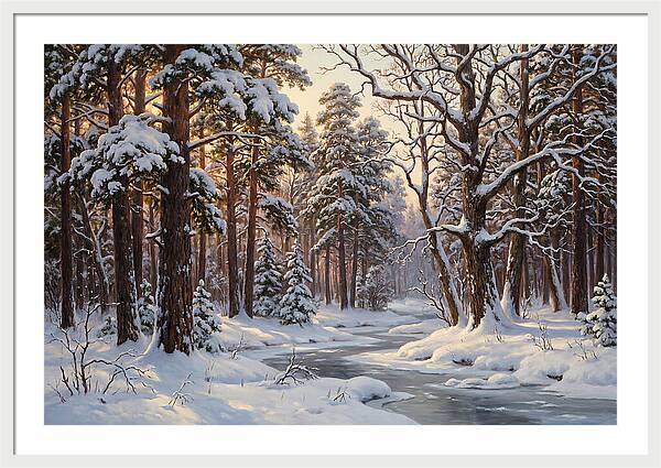 Serene Winter Wonderland