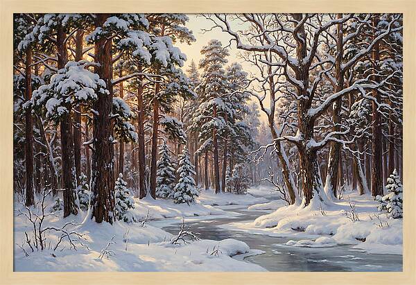 Serene Winter Wonderland