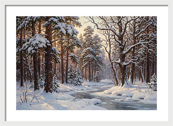 Serene Winter Wonderland