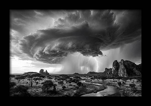 Serengeti Stormy Skies