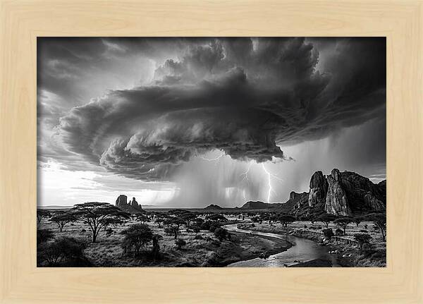 Serengeti Stormy Skies