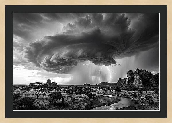 Serengeti Stormy Skies